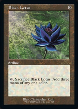 Black Lotus 30th Anniversary Edition - Modern Frame